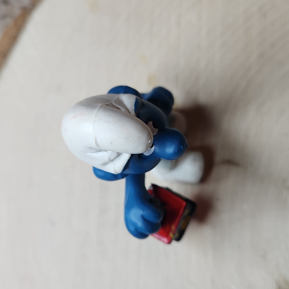 Smurfs Peyo Schleich Holding Lantern 1977 - Picture 4 of 6